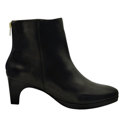 dr LIZA bootie - BLACK