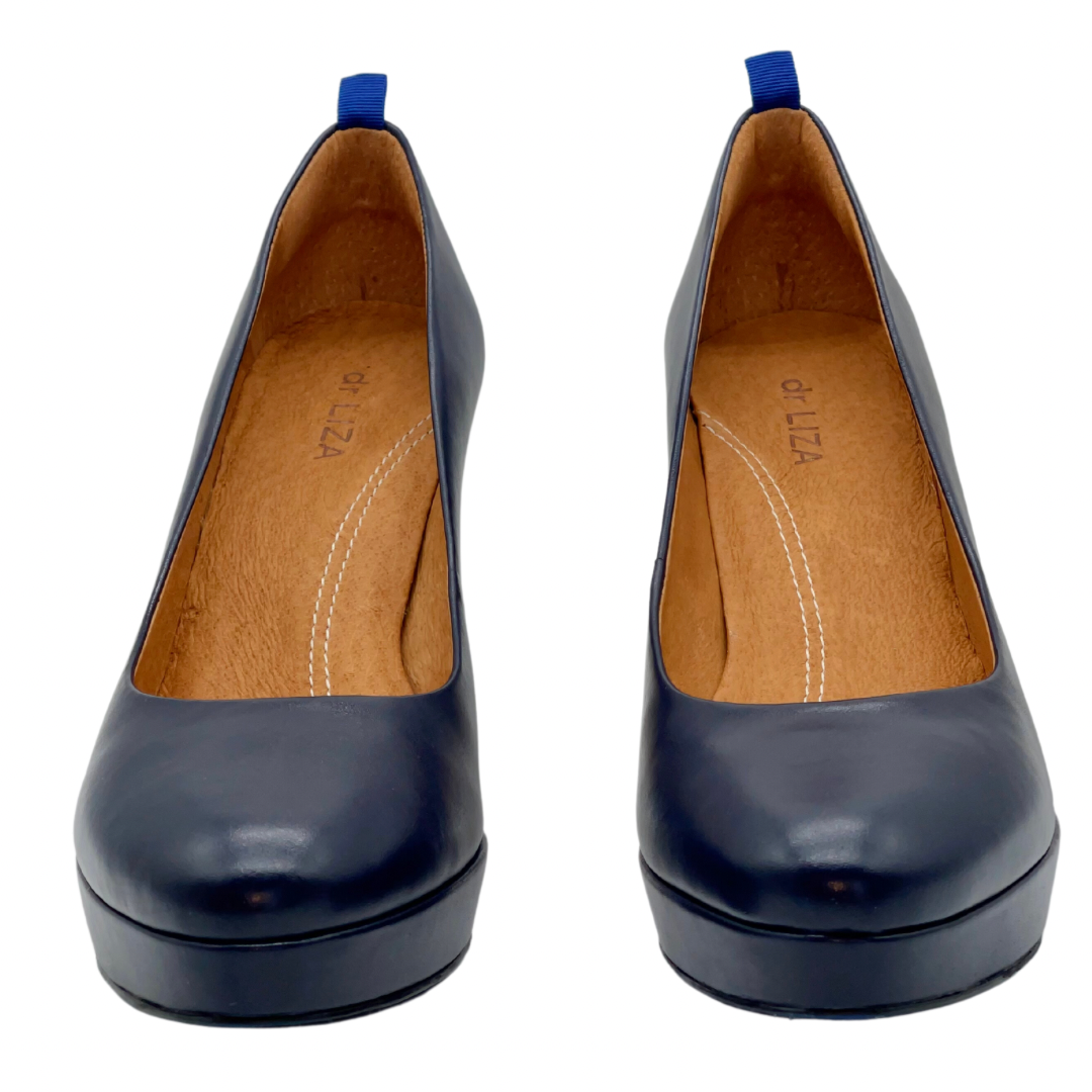 dr LIZA pump - NAVY BLUE