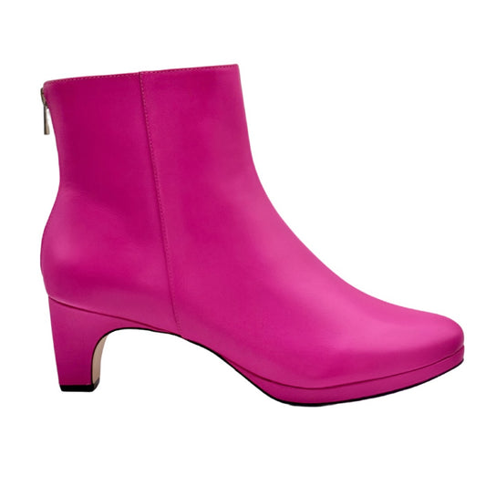 dr LIZA bootie - FUCHSIA PINK