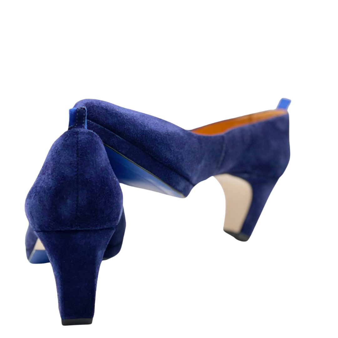 FINAL SALE | dr LIZA sneaker pump - NAVY SUEDE