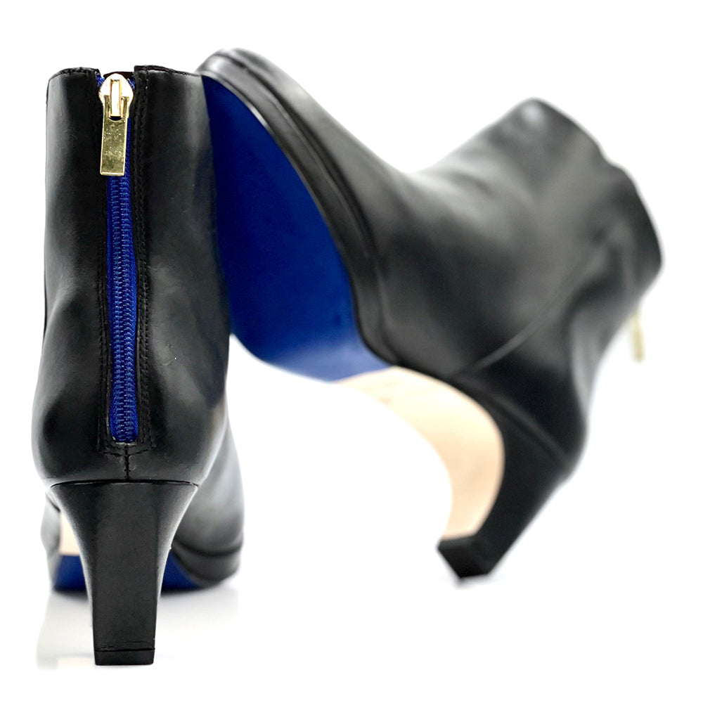 dr LIZA bootie - BLACK