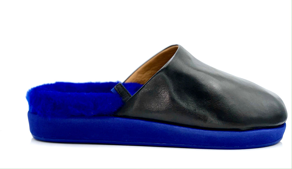 FINAL SALE | dr LIZA slipper - BLACK