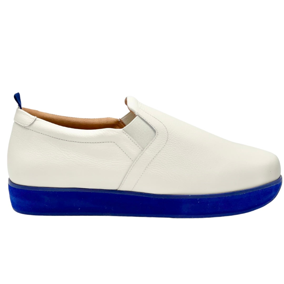 dr LIZA slip-on sneaker - WHITE