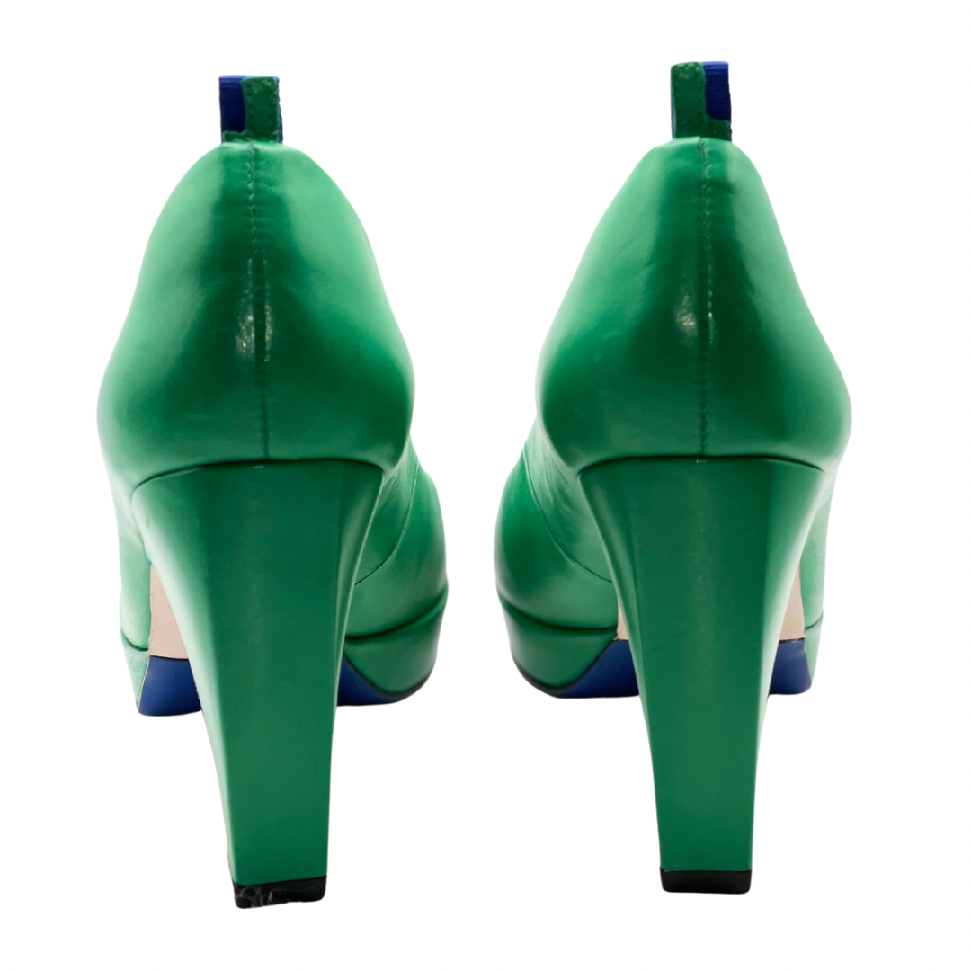 FINAL SALE | dr LIZA pump - EMERALD GREEN