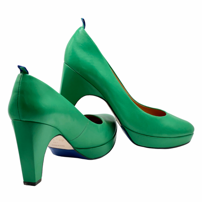 FINAL SALE | dr LIZA pump - EMERALD GREEN