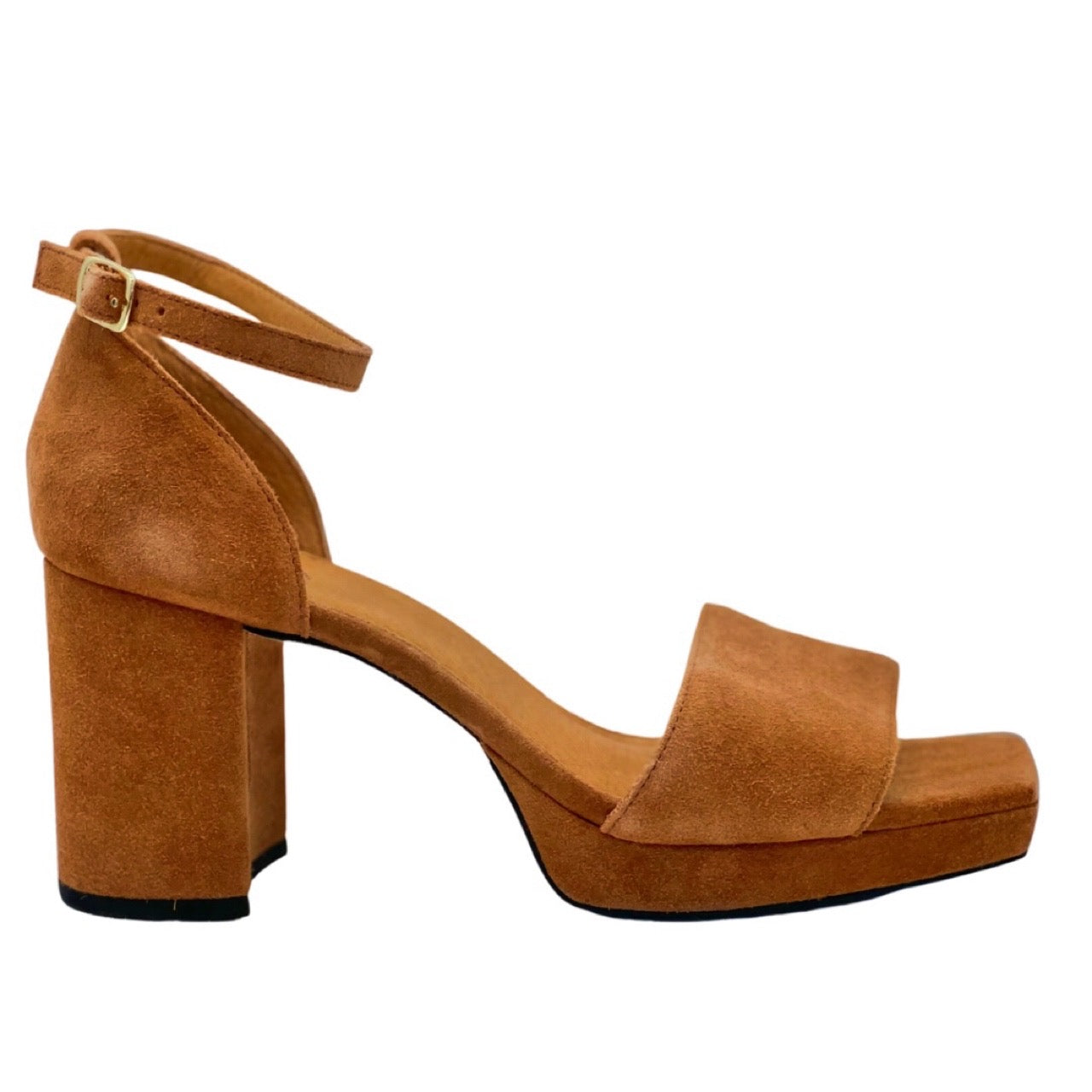 dr LIZA Priscilla sandal - CARAMELO SUEDE