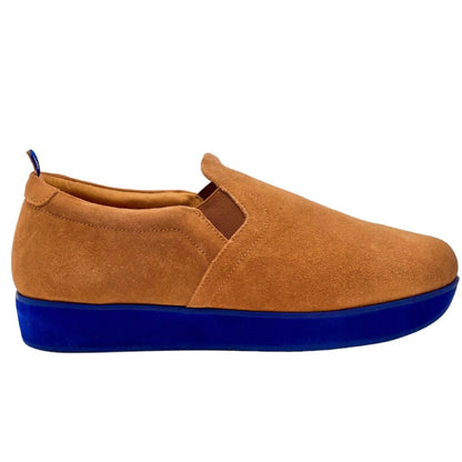 dr LIZA slip-on sneaker - CARAMELO SUEDE