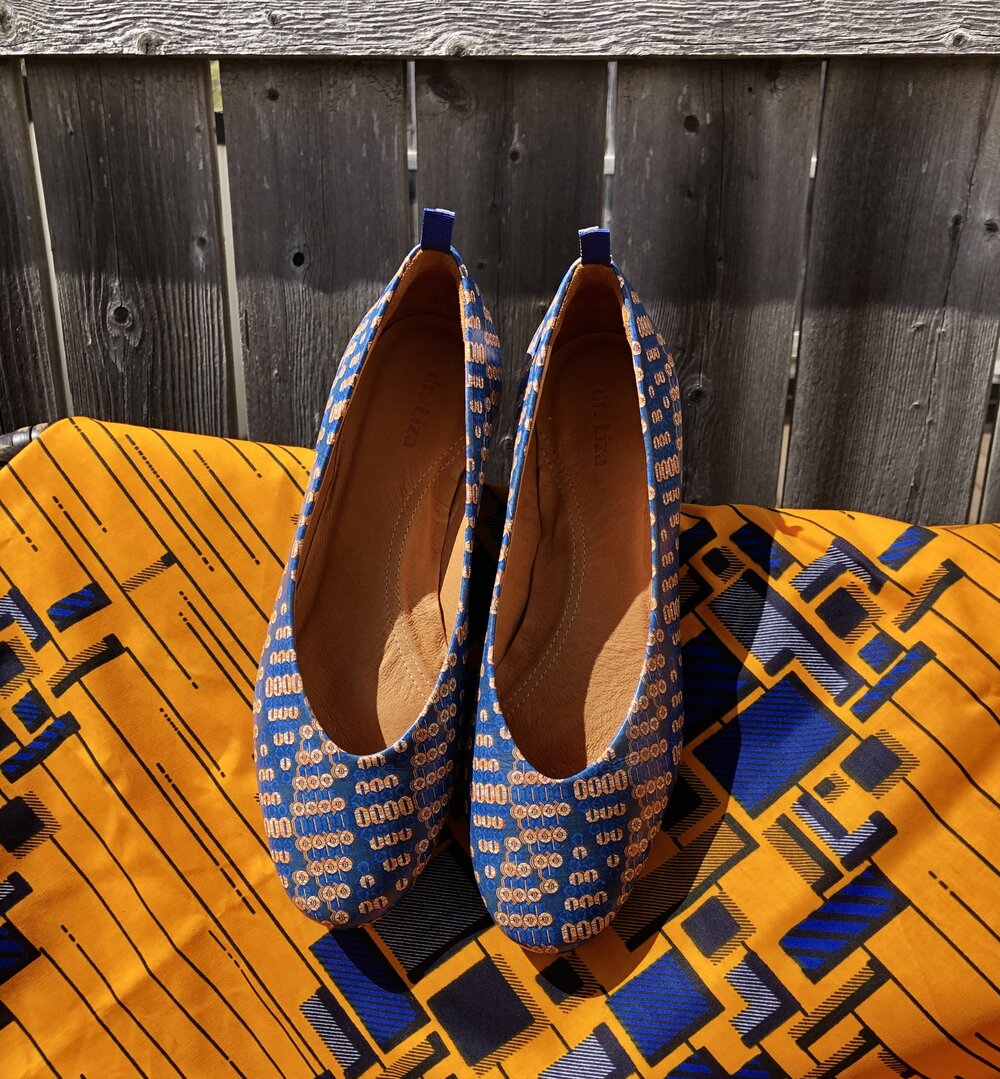 FINAL SALE | dr LIZA flat - ANKARA blue