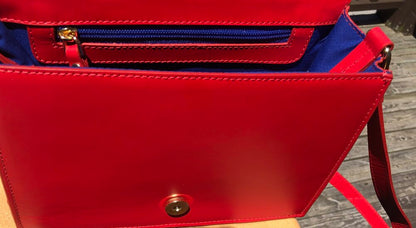 dr LIZA shoulder bag |  RUBY RED