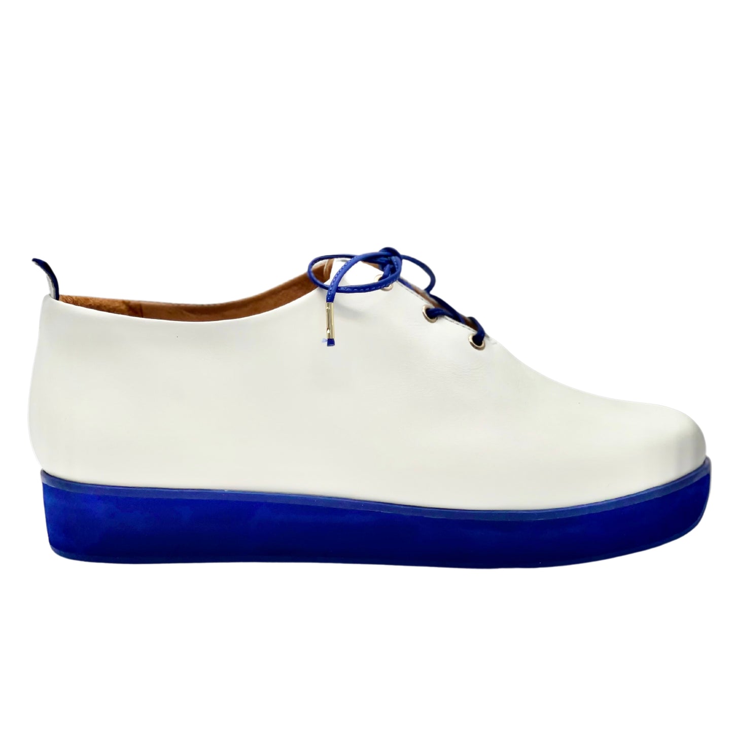 dr LIZA lace-up sneaker - WHITE