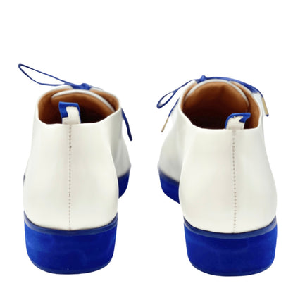 dr LIZA lace-up sneaker - WHITE